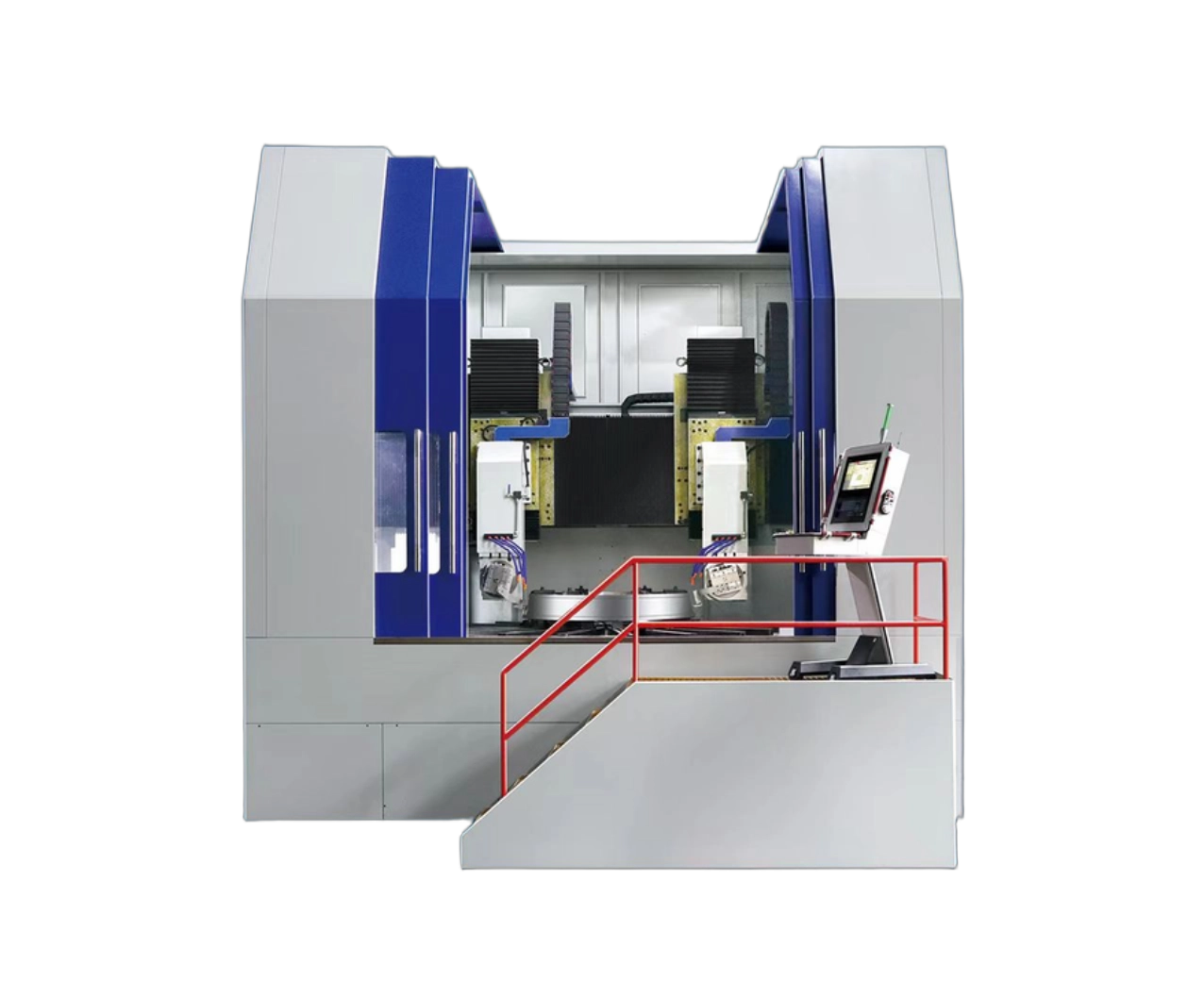 Large CNC vertical superfinishing machine